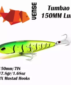 Lures Vense 150MM Tumbao Topwater Lure