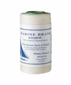 Capt. Harry's Fishing Supply Lures 1/4lb Spool Flat Waxed Twine