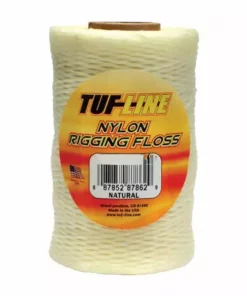 Tuff Line Terminal Tackle Waxed 1/4lb Natural Rigging Floss