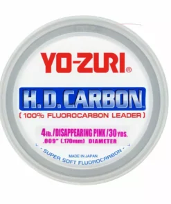 Yo-Zuri Pink Fluorocarbon Leader 30yd Spool Fishing Line